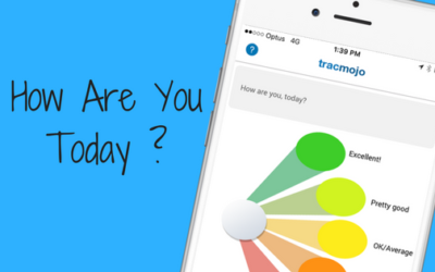 Tracmojo .. the app that asks .. ‘How Are You?’